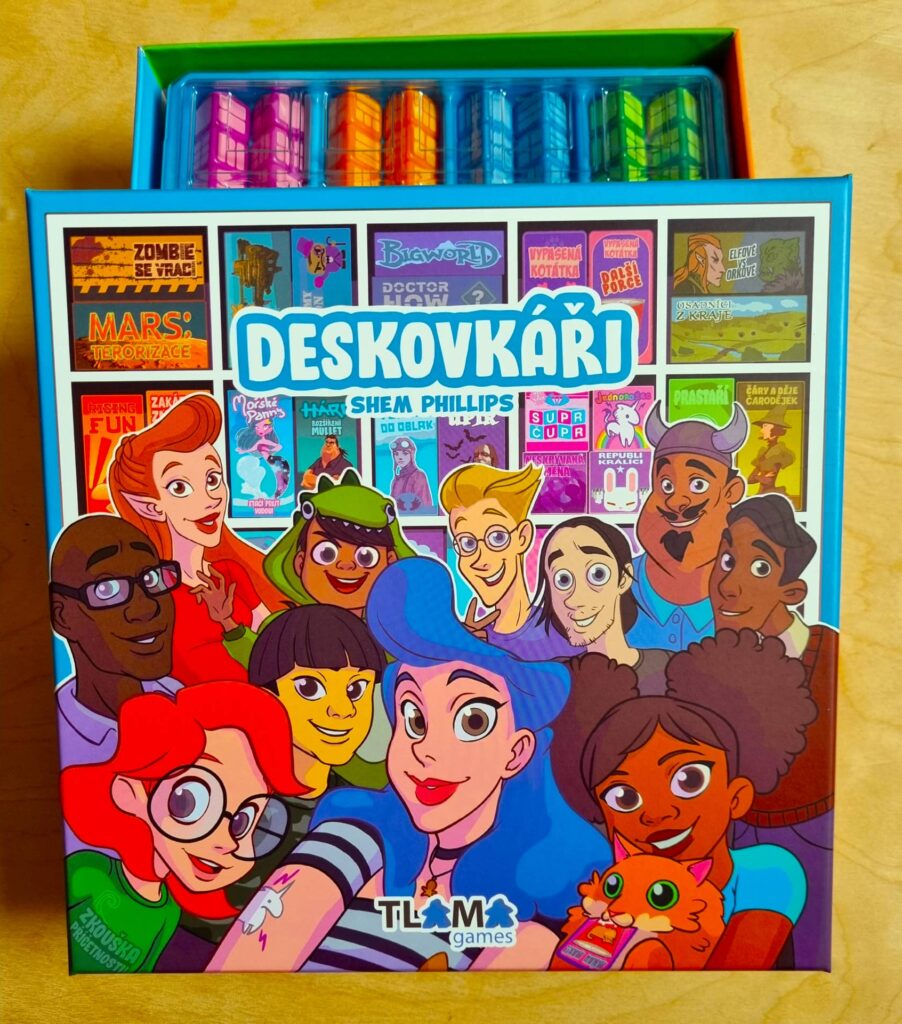 Deskovkáři - přebal