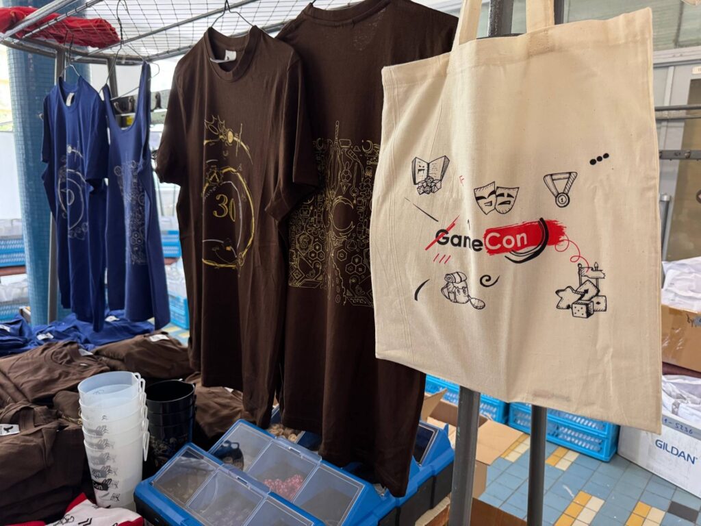 Gamecon - merchandise 1