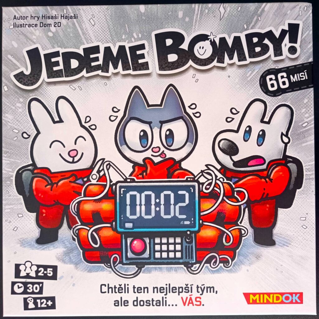 Jedeme bomby - desková hra