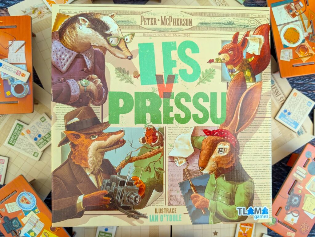 Les v pressu - náhled