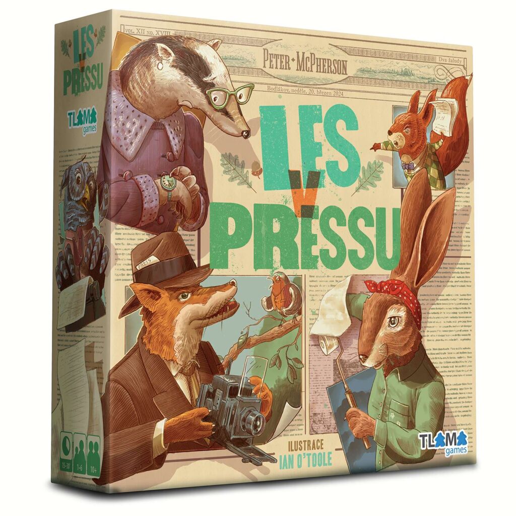 Nejlepší deskové hry pro holky - Les v presu - krabice