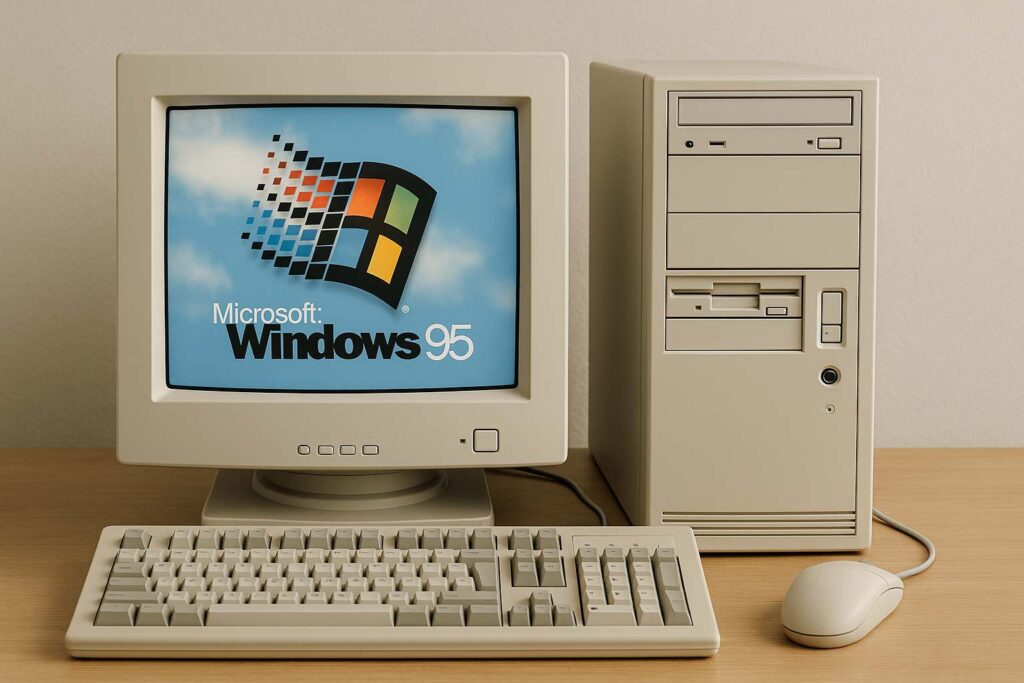 Počítač s Windows 95