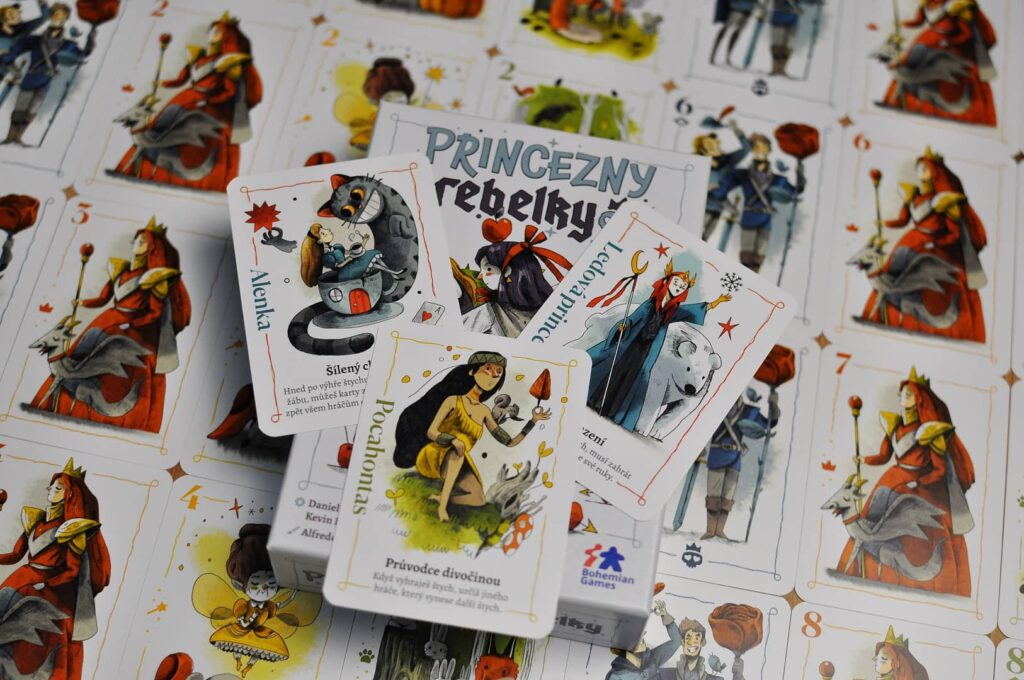 Princezny rebelky - ukázka grafiky