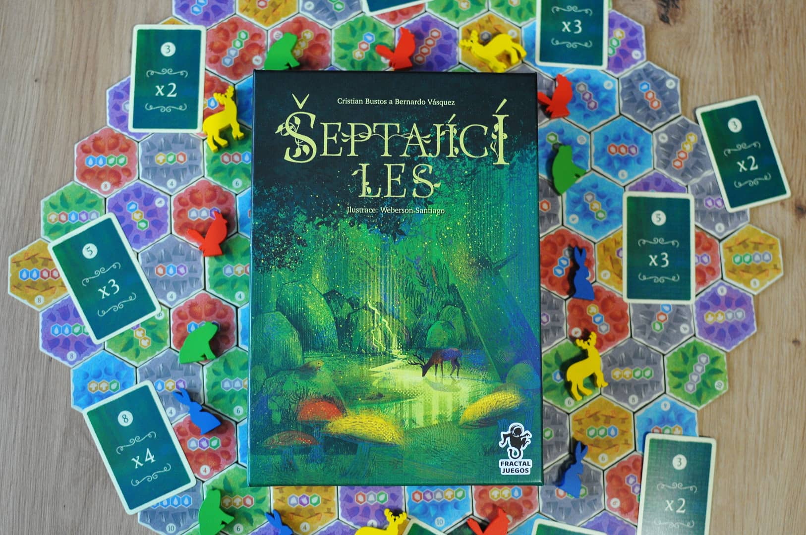 Šeptající les náhled
