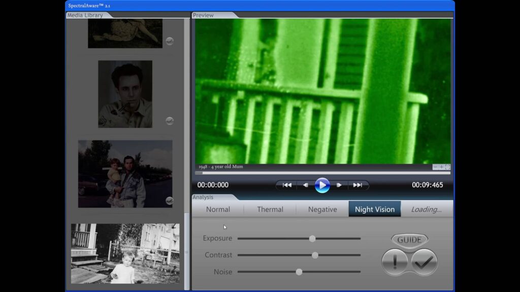 Shutter Story - noční vidění