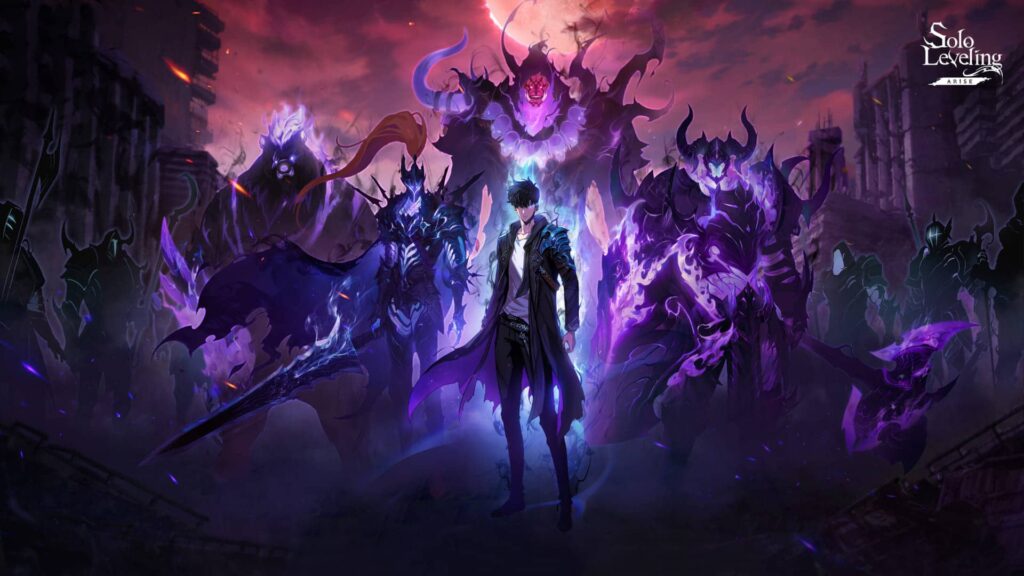 Solo LevelinG ARISE OVERDRIVE - Jinwoo a stíny