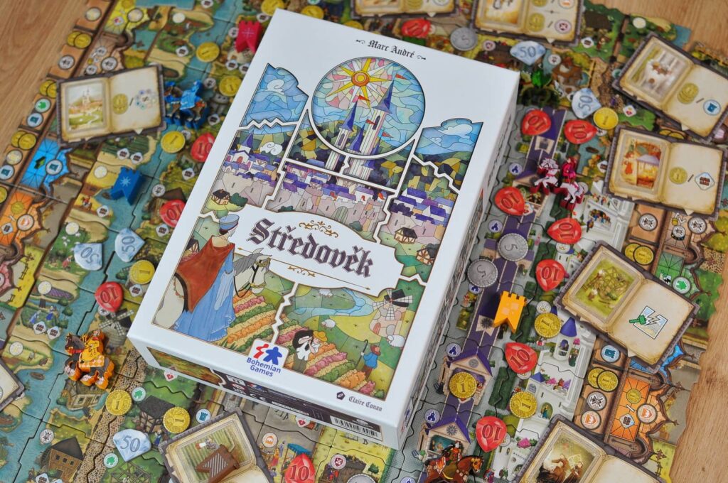 Středověk - krabice s komponenty