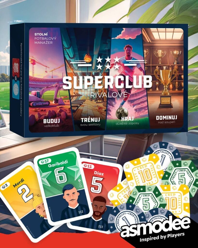 Superclub Rivalové - oznámení Asmodee