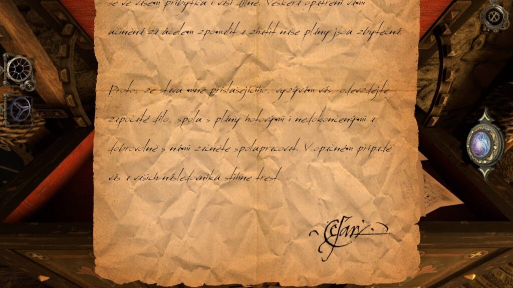 The House of Da Vinci - vzkaz
