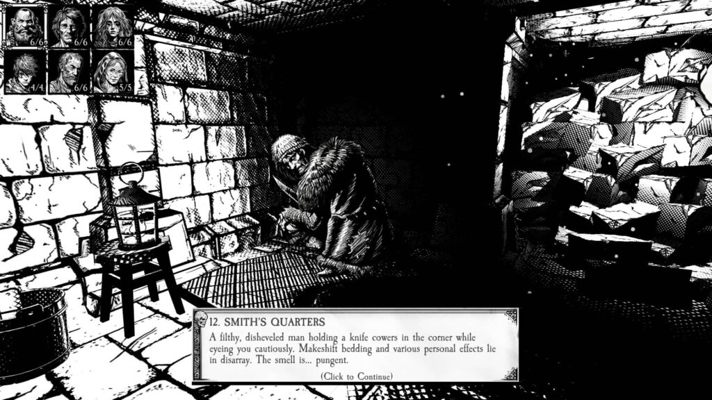 The Secret of Weepstone - u kováře