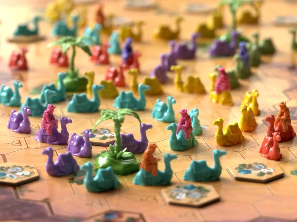 Through the Desert - area control