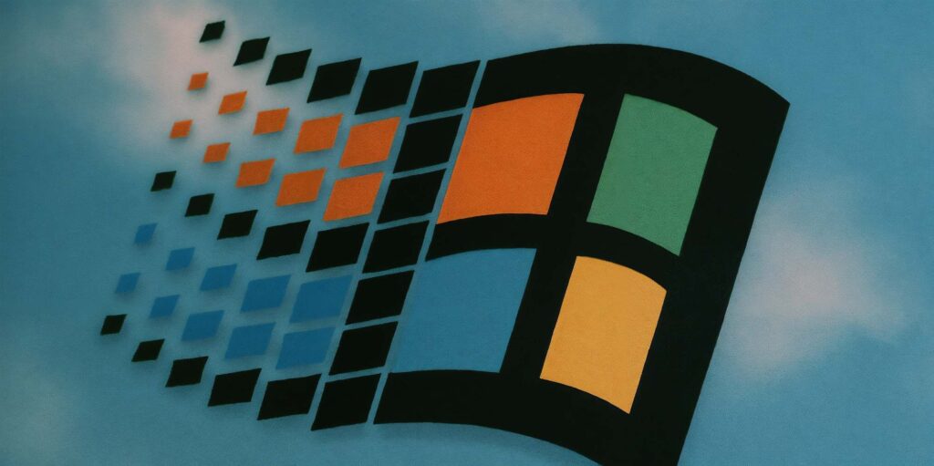 Windows 95 logo - cover