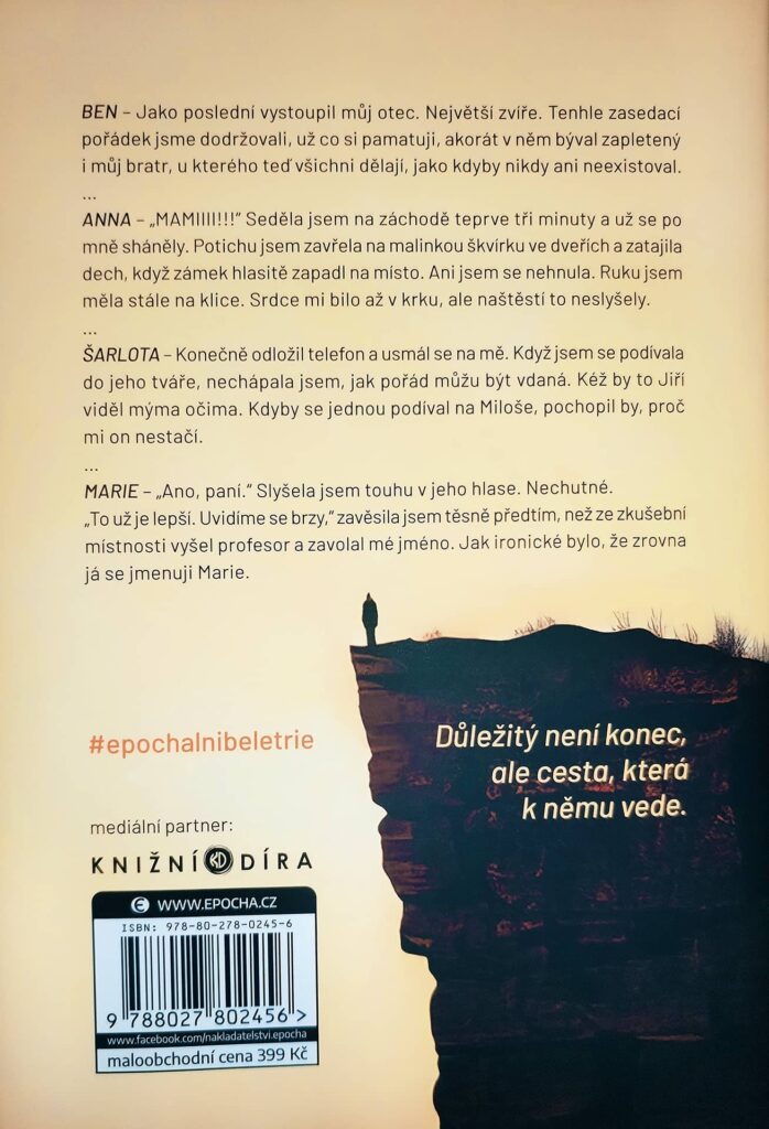 Život aneb Na konci stejně všichni umřou - zadní strana