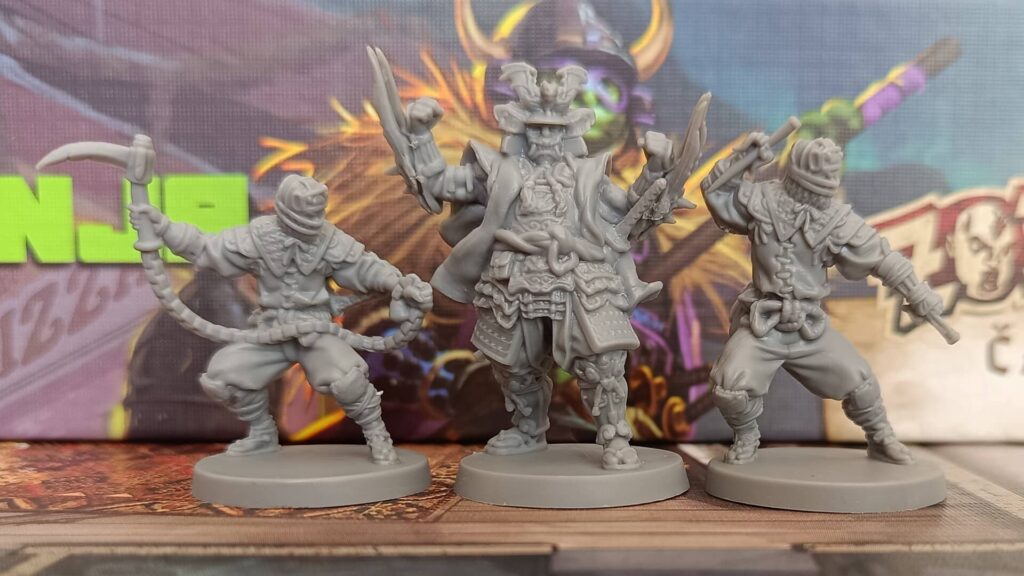 Zombicide Želvy Ninja - Časozlom - ninjové a nekromant
