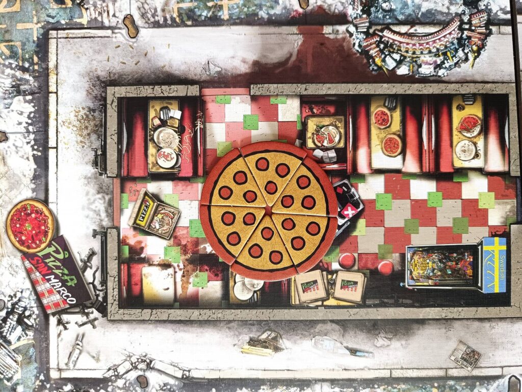 Zombicide Želvy Ninja - Časozlom - pizza