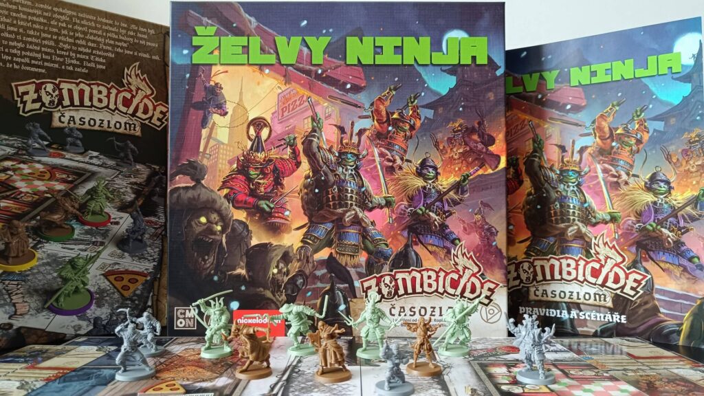 Zombicide Želvy Ninja - Časozlom - recenze deskové hry