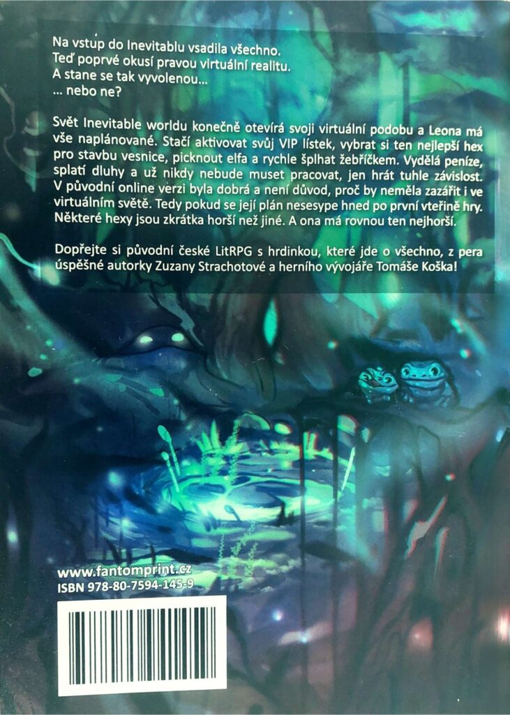 Hex Bažina obálka - back