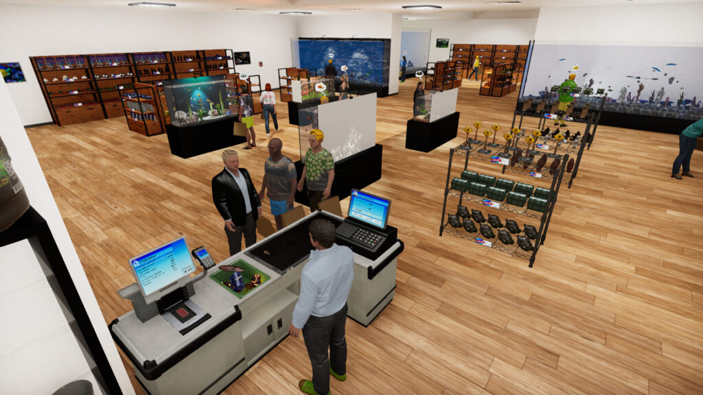 Aquatic Store Simulator - tohle je store