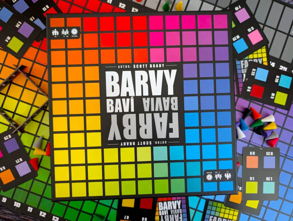 Barvy baví - desková hra