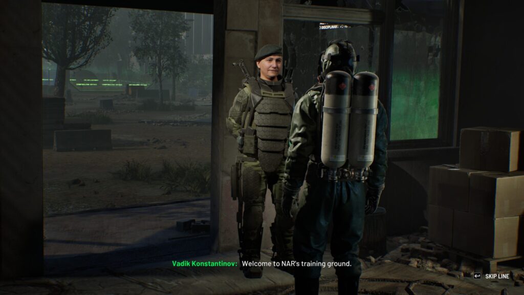 Chernobylite 2 training ground