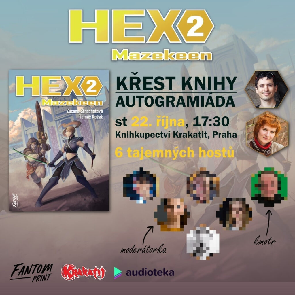 HEX 2 Mazekeen - autogramiáda