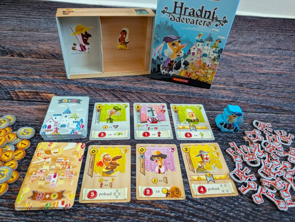 Hradní devatero - nabídka dostupných karet
