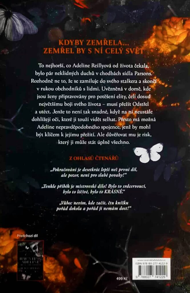 Hunting Adeline Hon na Adeline - zadní strana