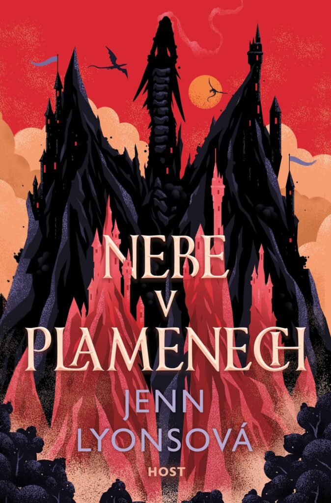 Nebe v plamenech obálka