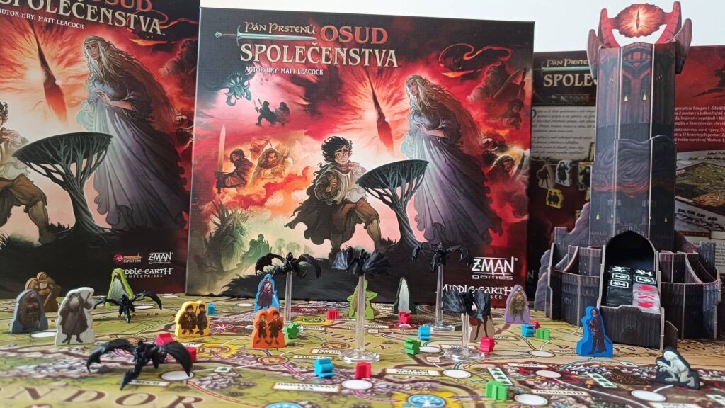 Pán prstenů Osud společenstva - recenze deskové hry