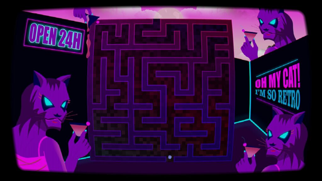 RetroMaze - jedno bludšitě