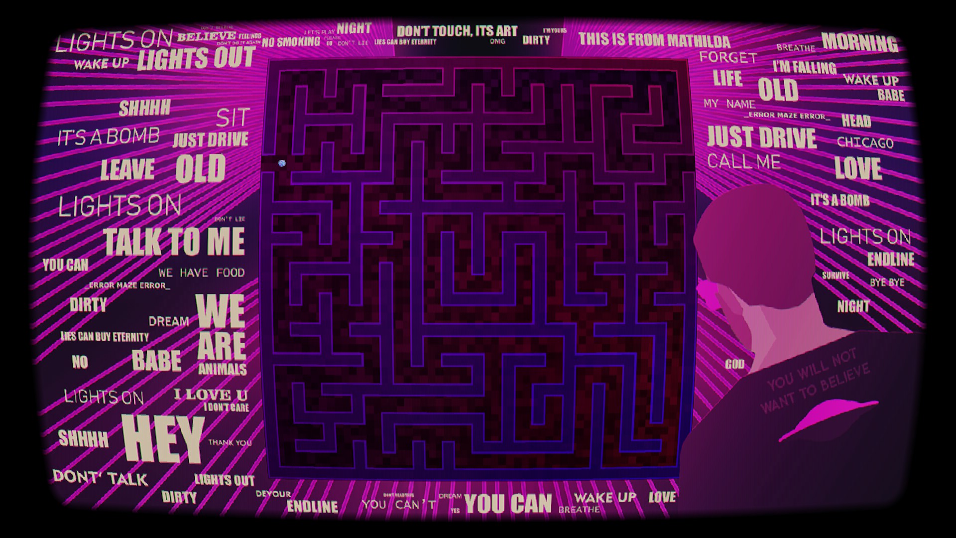 RetroMaze - úvodka