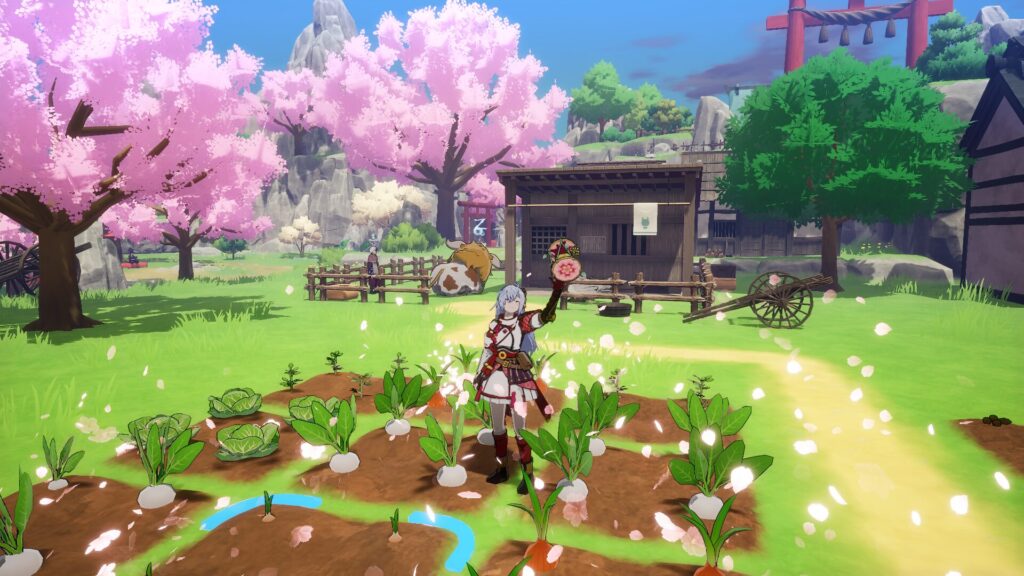 Rune Factory Guardians of Azuma - hrajte květinám