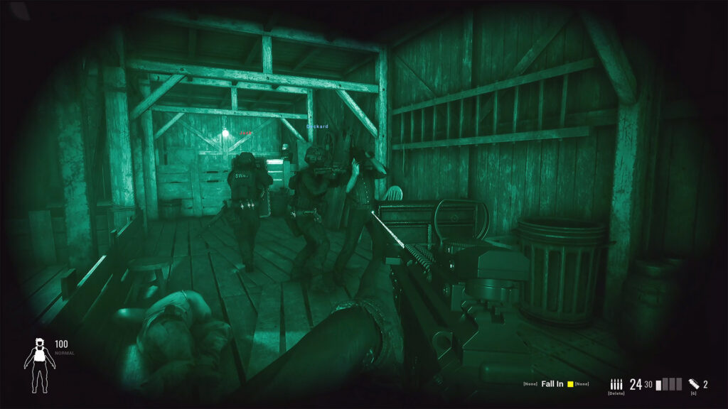 SWAT commander - night mission