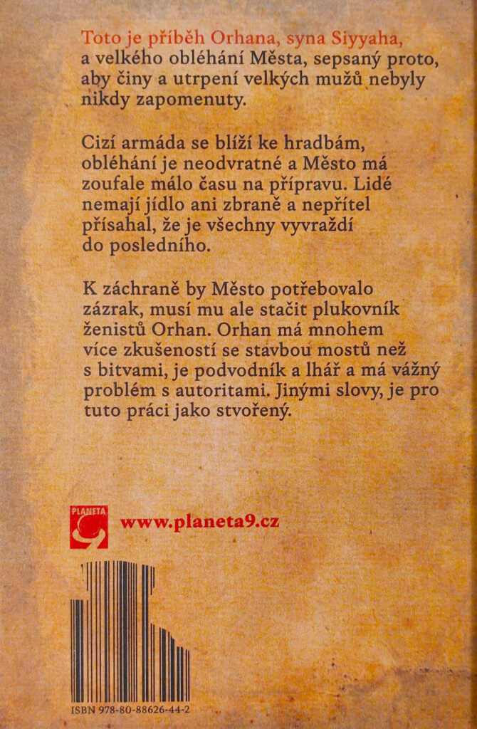 Šestnáct způsobů, jak ubránit opevněné město - zadní strana