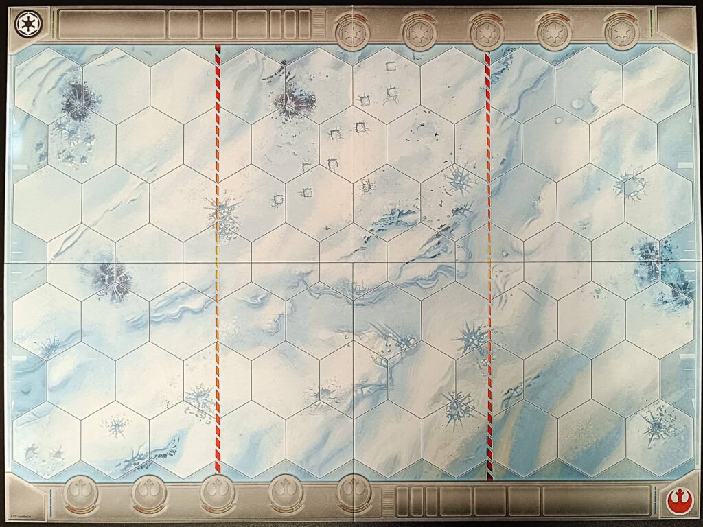Star Wars Bitva o Hoth - herní plán