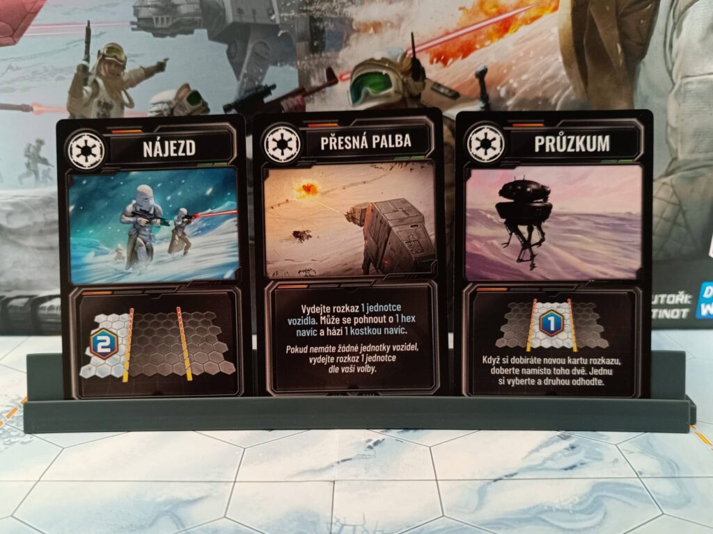 Star Wars Bitva o Hoth - karty Impéria