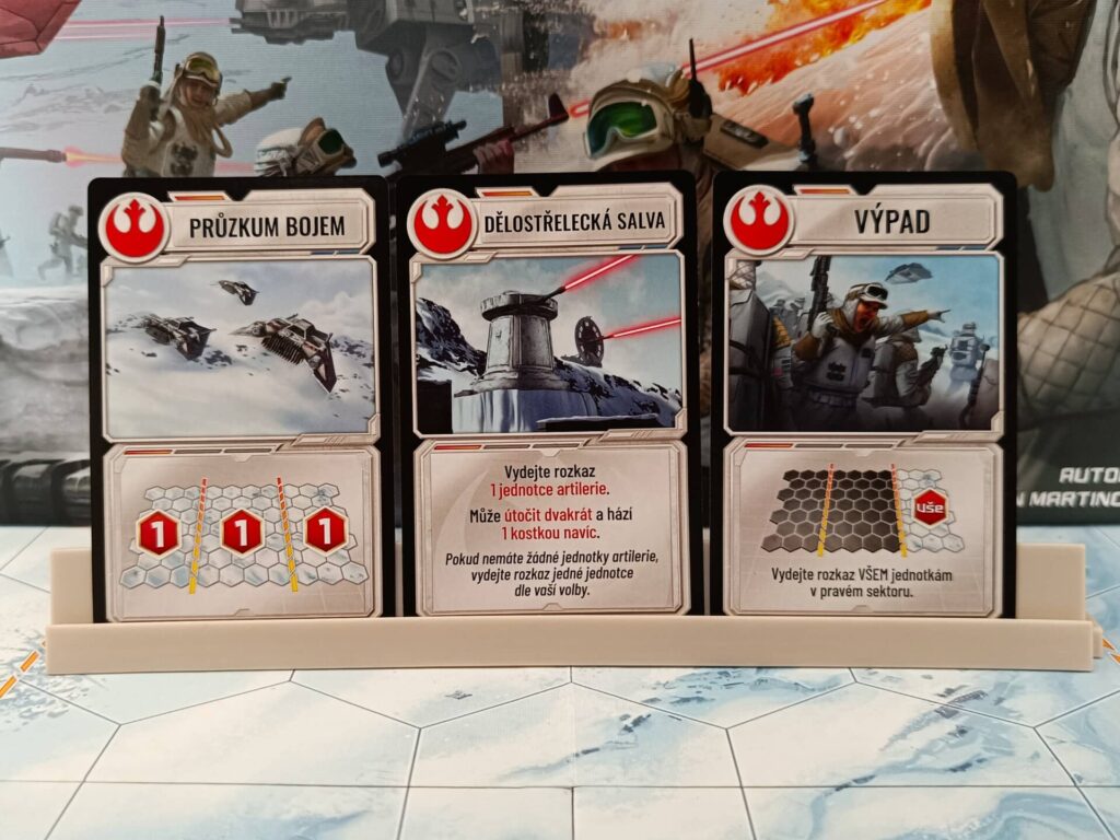 Star Wars Bitva o Hoth - karty Povstalců