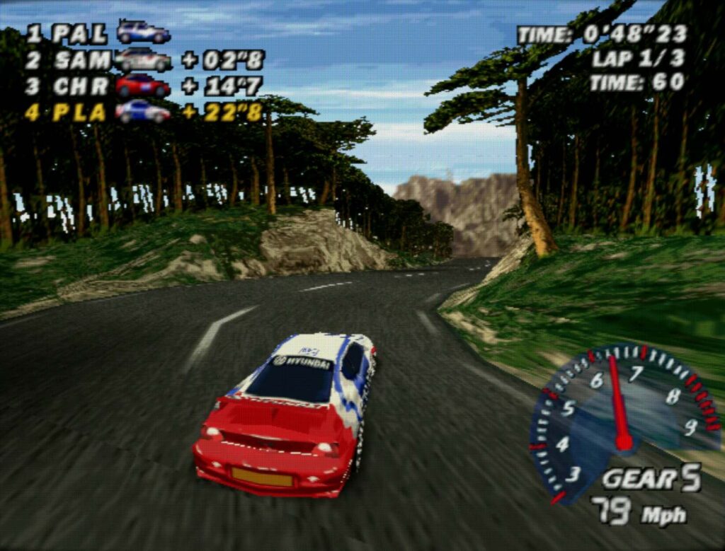 TOP 12 nejvýznamnějších rallye her - V-Rally na Nintendu 64