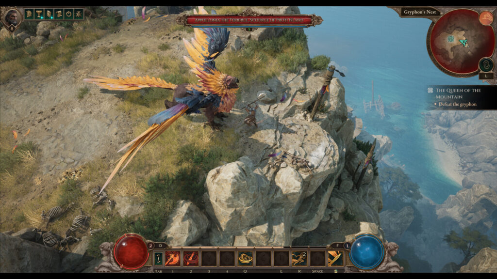 Titan Quest II - na útesu nebyl dobrý nápad bojovat