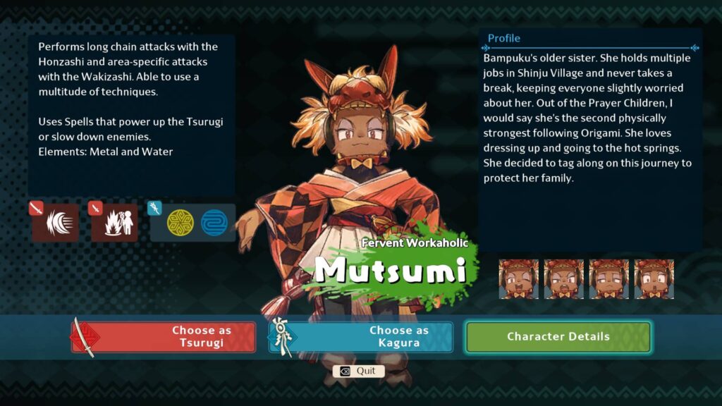 Towa and the Guardians of the Sacred Tree - Mutsumi