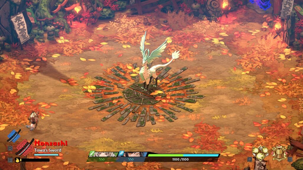 Towa and the Guardians of the Sacred Tree - mini boss