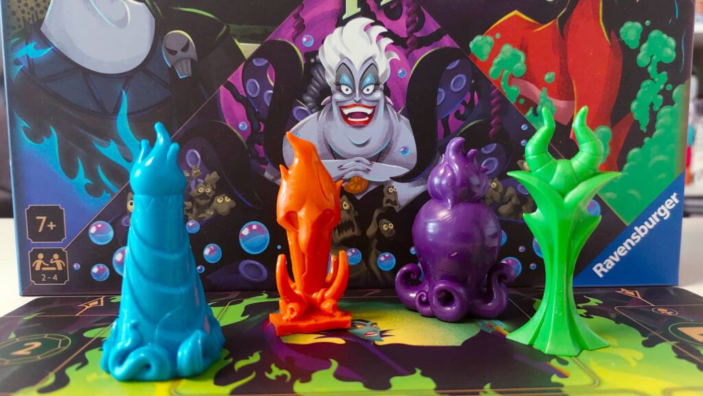 Villainous Unstoppable! - každého symbolizuje jeden sloup