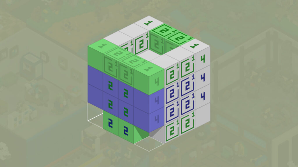 Voxelgram 2 - jako Rubikovka