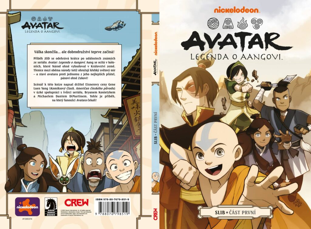 Avatar - Legenda o Aangovi - obálka