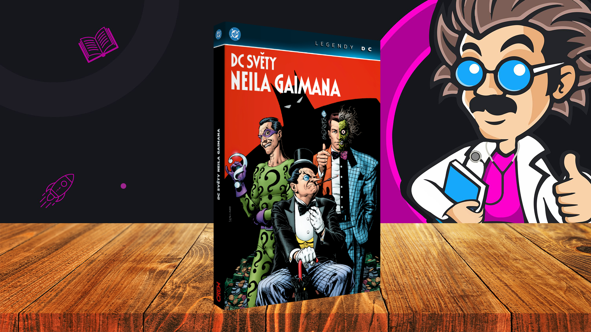 DC Světy Neila Gaimana - úvodka