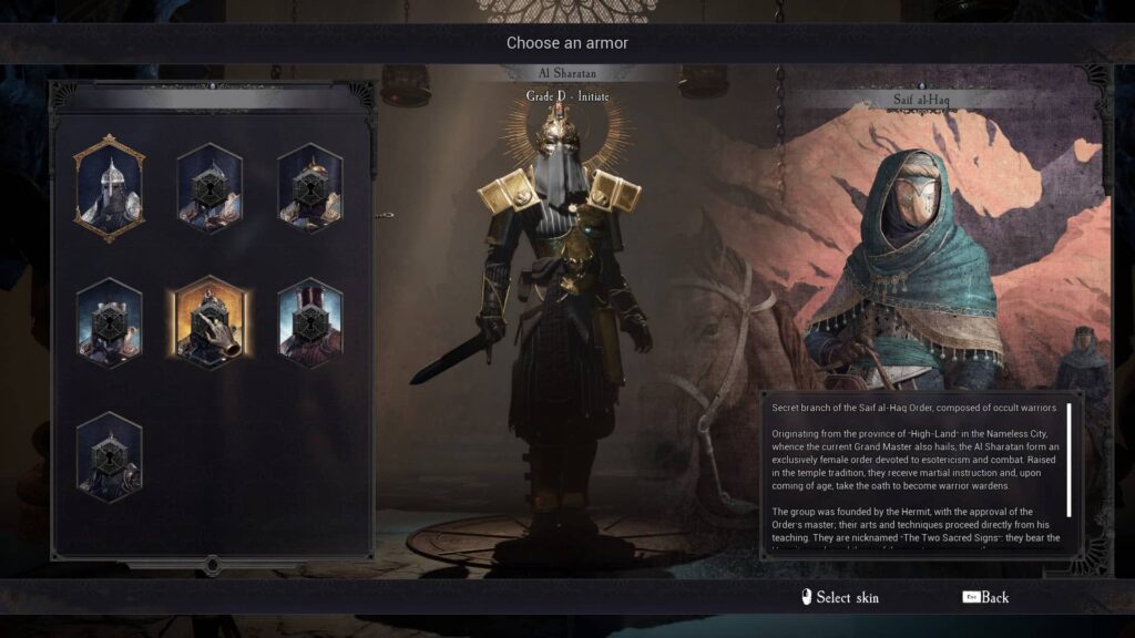 Daimon Blades - brnění čtyři