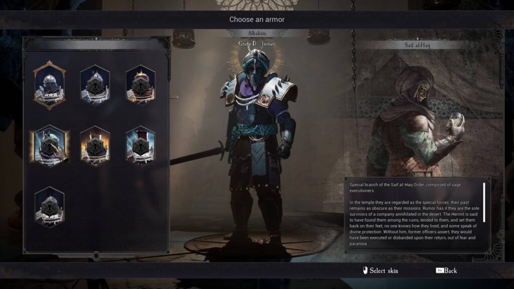 Daimon Blades - brnění tři