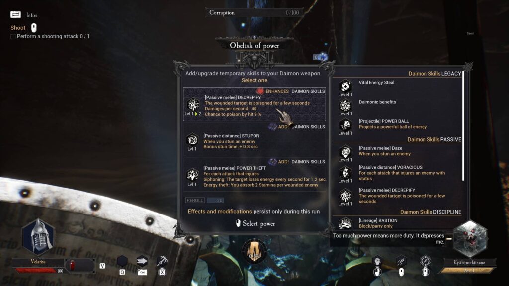 Daimon Blades - obelisk síly