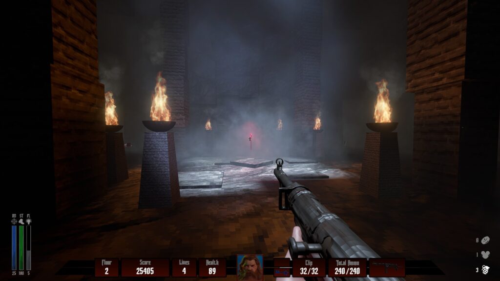 Darkenstein 3D - oheň