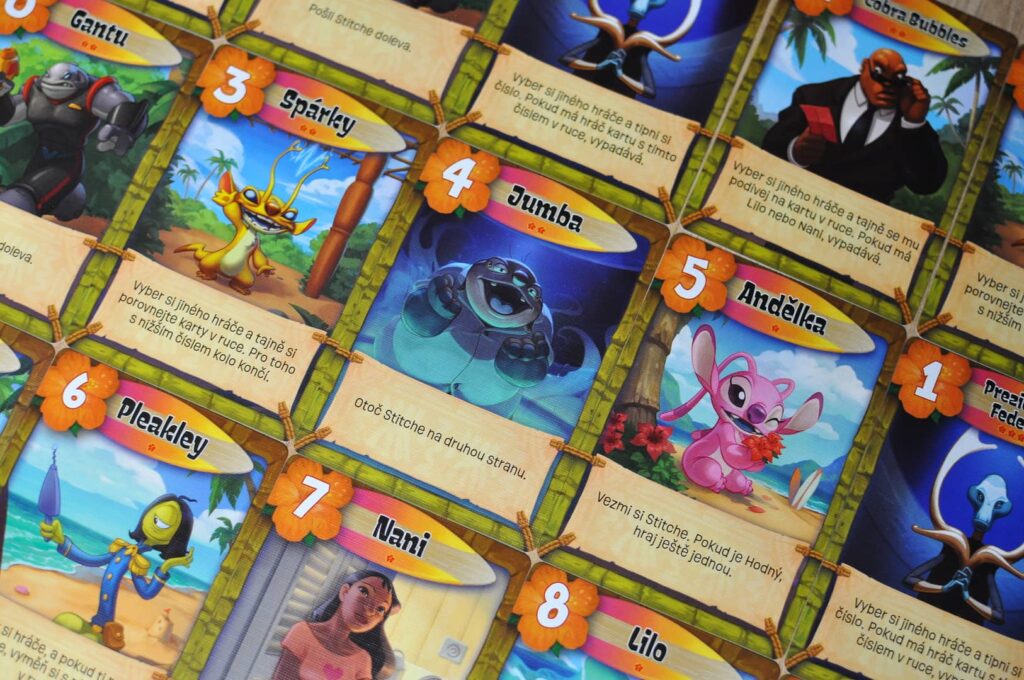 Disney Stitch Rošťák 626 - karty
